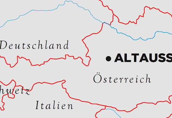 Altaussee Karte