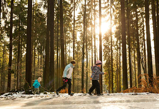 Winter Wandern am Altkönig im Taunus