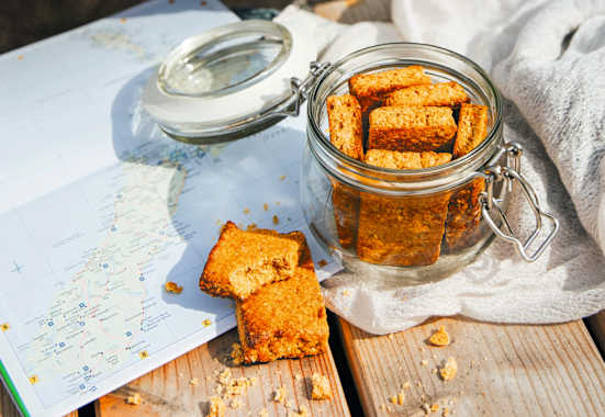 Outdoor-Rezept: Haferriegel mit Aprikosen