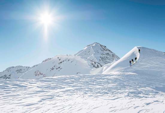 Arlberg - Mitten im Schnee