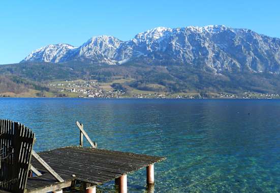 Attersee im Frühling