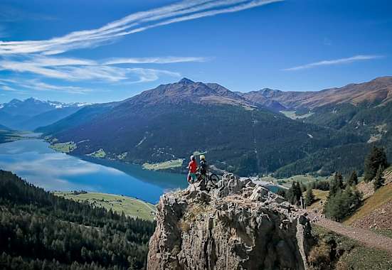 Just Be Mountainbike Bergwelten Reschensee Südtirol