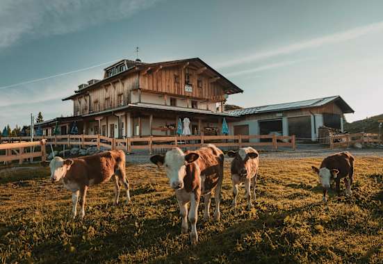 Das Straubinger Haus auf der Eggenalm