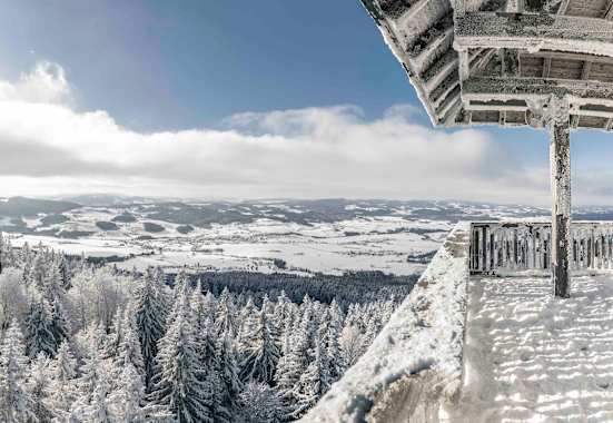 Alpenblick in der Ferienregion Böhmerwald
