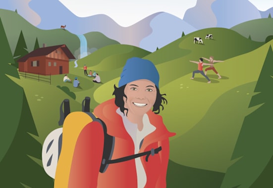 Unterwegs mit der österreichischen Alpinistin Gerlinde Kaltenbrunner