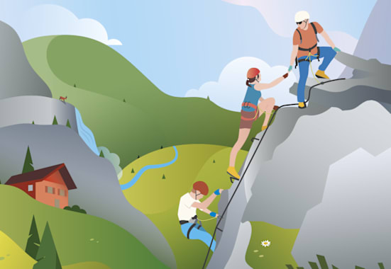 Mein erster Klettersteig