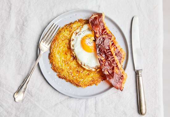 Tiroler Pfannenrösti mit Speck