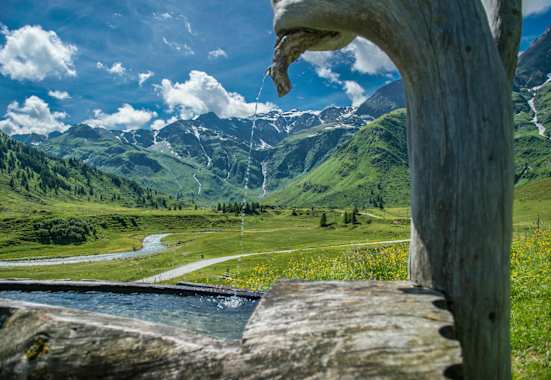 Brunnen im Nassfeldtal, Gasteinertal