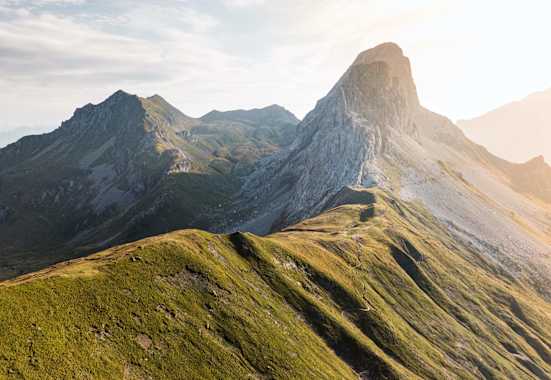 Unterwegs am Prättigauer Höhenweg im Rätikon
