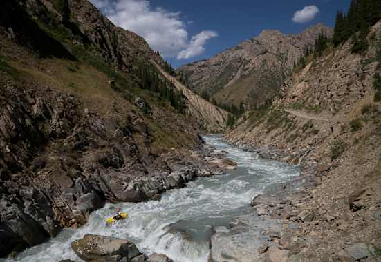 kirgistan kajak