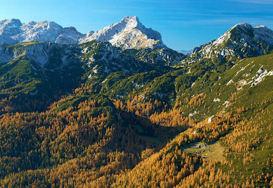 Dleskovec Plateau und Ojstrica, Steiner Alpen, Bergsteigerdorf Luče