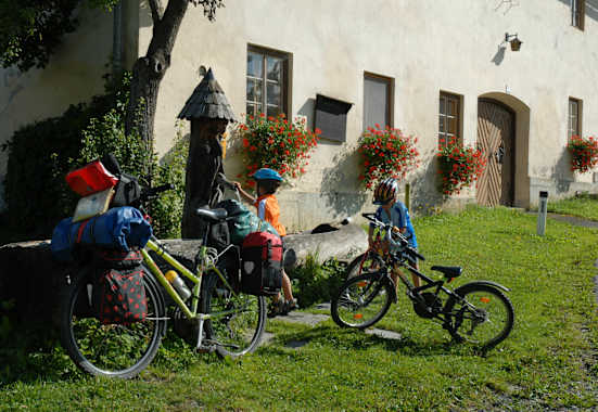 Radfahren mit Kindern