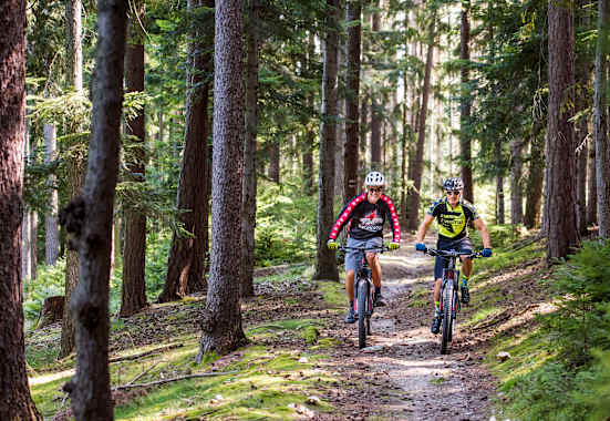 Mountainbike versus E-Bike