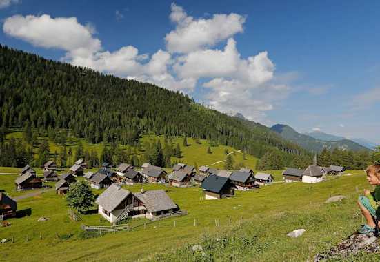 Die Egger Alm im Kärntner Gailtal