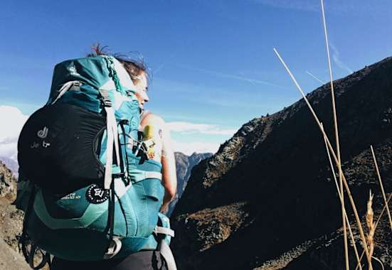 Ana Zirner Alpenüberquerung