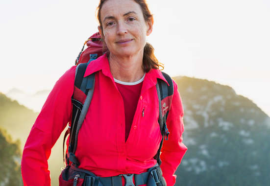 Aina Escriva: Wanderführerin und Kartografin. 