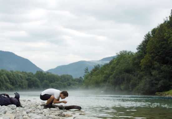 Ernst Merkinger am Alpe Adria Trail