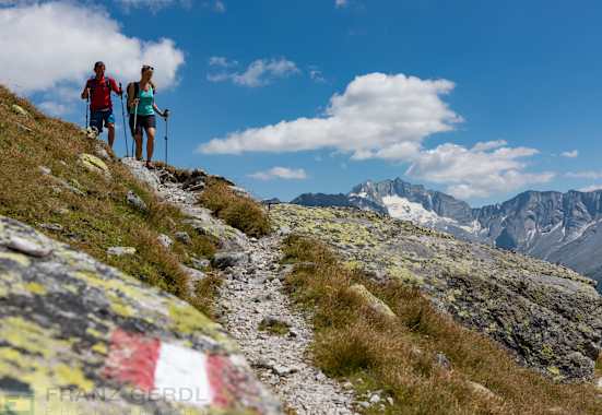 Unterwegs am Tauernhöhenweg