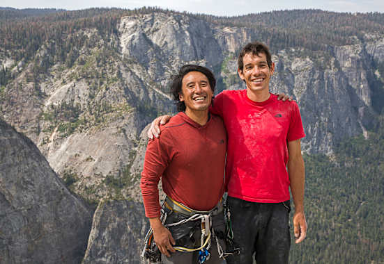Jimmy Chin und Alex Honnold