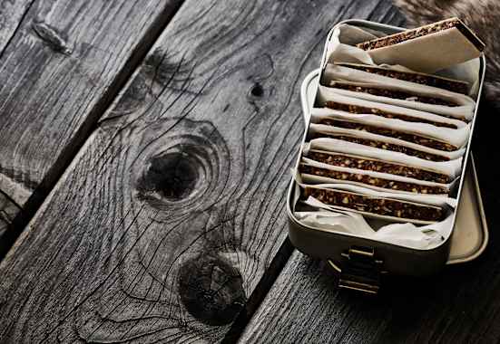 Idealer Ski-Snack: Fruchtschnitten