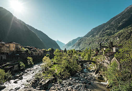 Gironico im Leventinatal