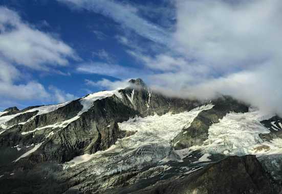 Der Großglockner von der Kärntner Seite aus gesehen