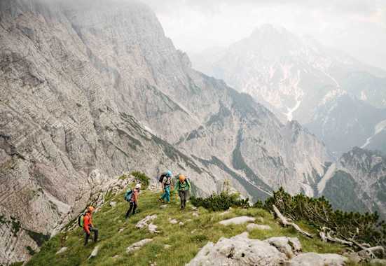Auf dem Weg zum Hochtor im Gesäuse