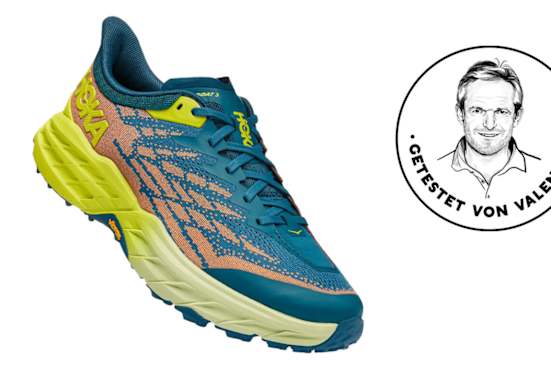 Hoka Speedgoat Trailrunning-Schuh getestet von Gerald Valentin
