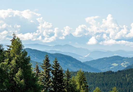 Die grünen Berge des Murtals
