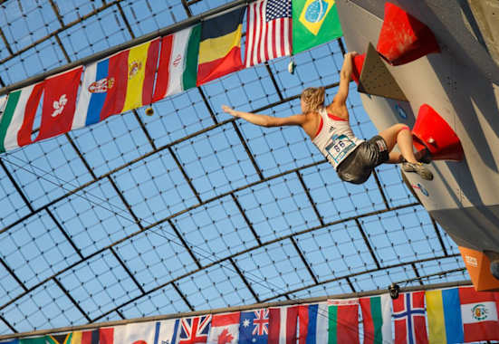 Boulder Weltcup Janja Garnbret