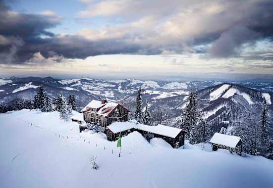 Die Julius-Seitner-Hütte
