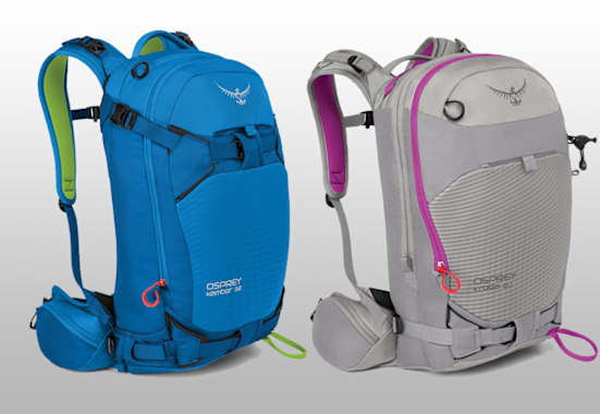 Winterrucksäcke Kamber und Kresta von Osprey