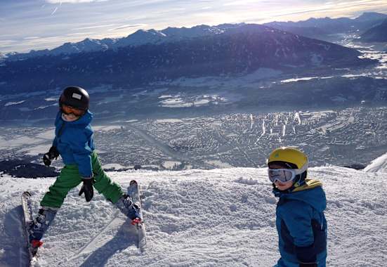Skifahren mit Kindern