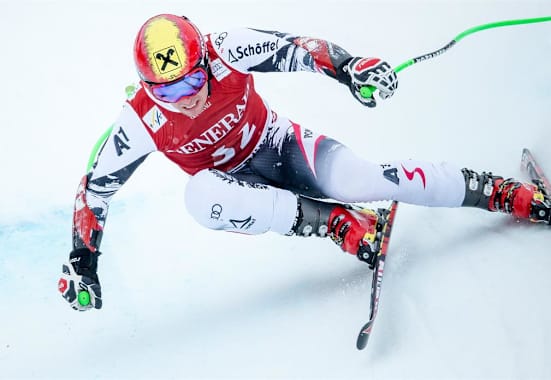 Die winterlichen Kitzbüheler Alpen in Tirol