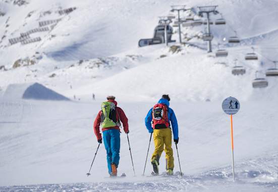 Pistenskitour am Kitzsteinhorn