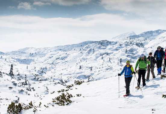 Krippenstein Schneeschuhtouren