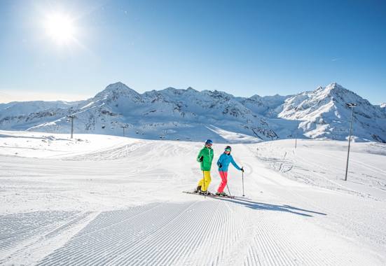 Sonnenskilauf Kühtai