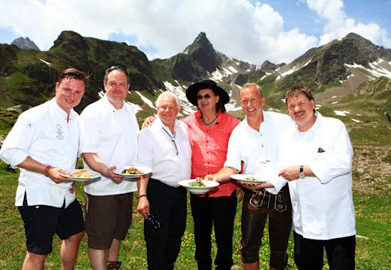 Spitzenköche bei der Eröffnung