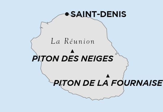 La Réunion Karte