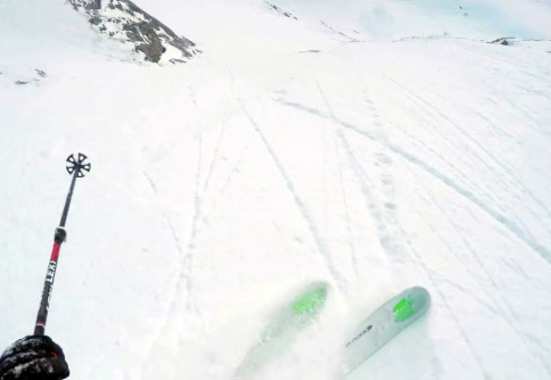 David Lama Freeride Arlberg