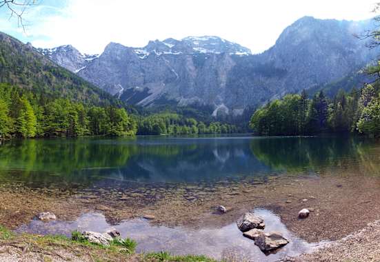Der Langbathsee in Oberösterreich