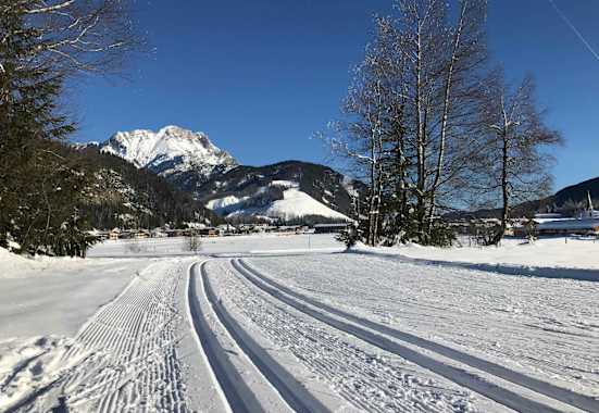 Bestens gespurte Loipen in Hochfilzen