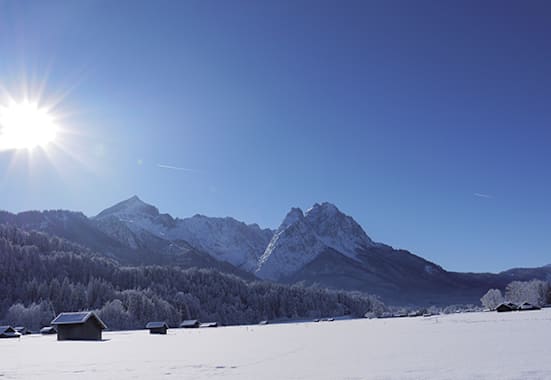 Loipe in Garmisch-Partenkirchen