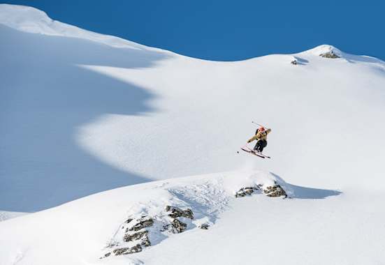 Freeriden in Silvretta Montafon, Vorarlberg