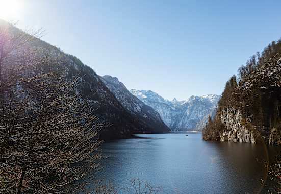 Der Malerwinkel am Königssee im Winter