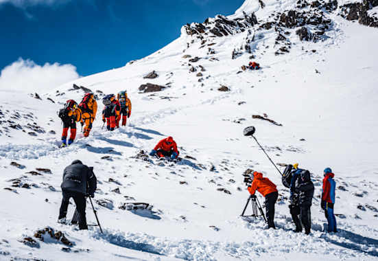 Dreharbeiten Manaslu