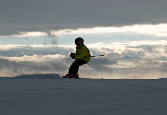 Kind Skifahren