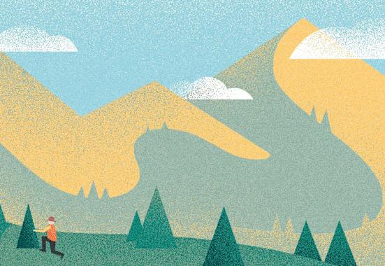 Freiwillig am Berg arbeiten