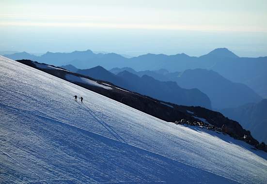 Hochtour über den Garstelegletscher im Monte-Rosa-Massiv
