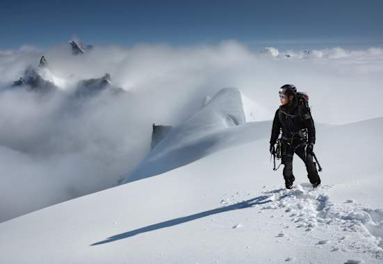 Nirmal Purja am Mont Blanc